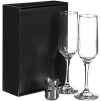 18443.30 - Набор для шампанского Isabella, в черной упаковке