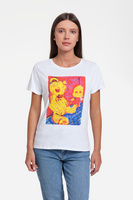 70628.60 - Футболка женская I Don't See You, белая