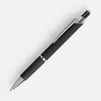 17694.30 - Ручка шариковая Chromos Soft Touch, черная