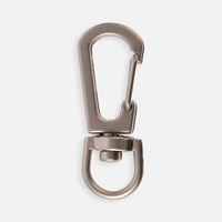 16506.10 - Застежка-карабин Snap Hook, S, серебристая