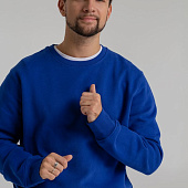 Свитшот унисекс King, ярко-синий