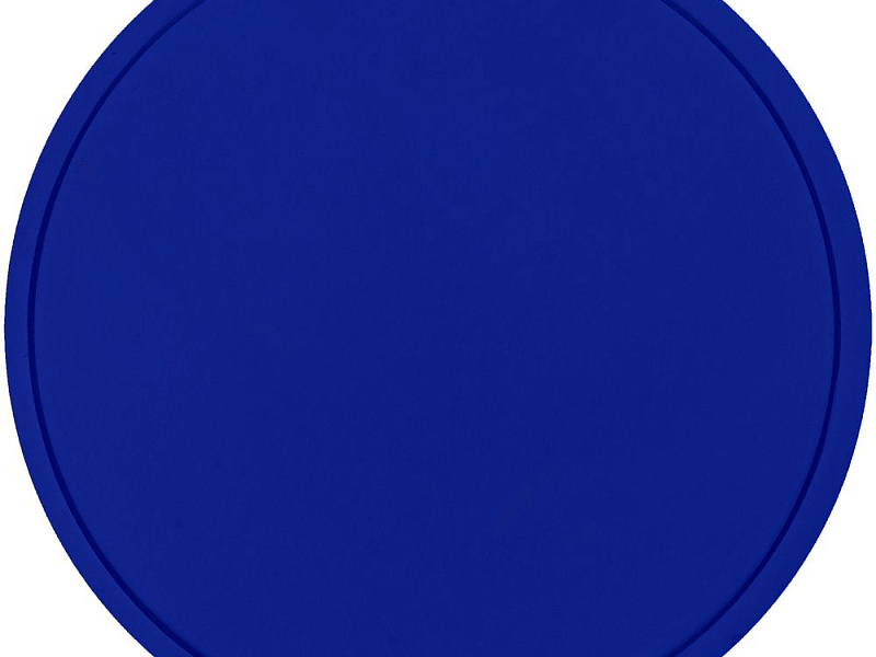 Лейбл ПВХ Dzeta Round, L, синий