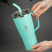 Термостакан Kasumigaoka, бирюзовый