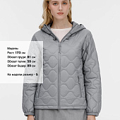 Куртка унисекс Tarnaby, светло-серая