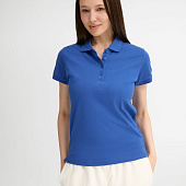 Рубашка поло женская People 210, ярко-синяя (royal)