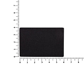 Наклейка тканевая Lunga, L, черная