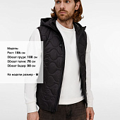 Жилет унисекс Tarnaby, черный