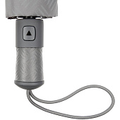 Зонт складной Hard Work, серый