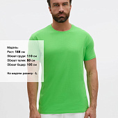 Футболка унисекс Regent 150, зеленый лайм