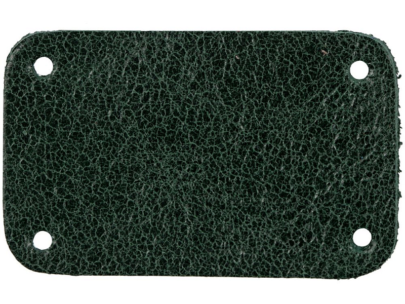 Лейбл кожаный Beta, S, зеленый