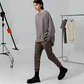 Свитшот унисекс Kosmos 1.0, серый