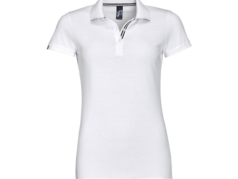 Рубашка поло Patriot Women, белая с черным