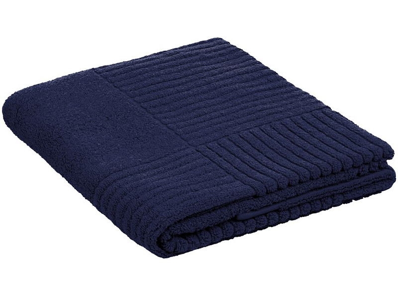 Полотенце Farbe, большое, синее