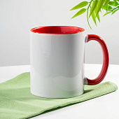 Кружка Promo Plus для сублимационной печати, красная