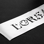 Лента сатиновая Satin 35 XL, белая, 170 см