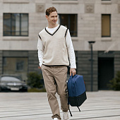 Рюкзак Twindale, темно-синий с черным