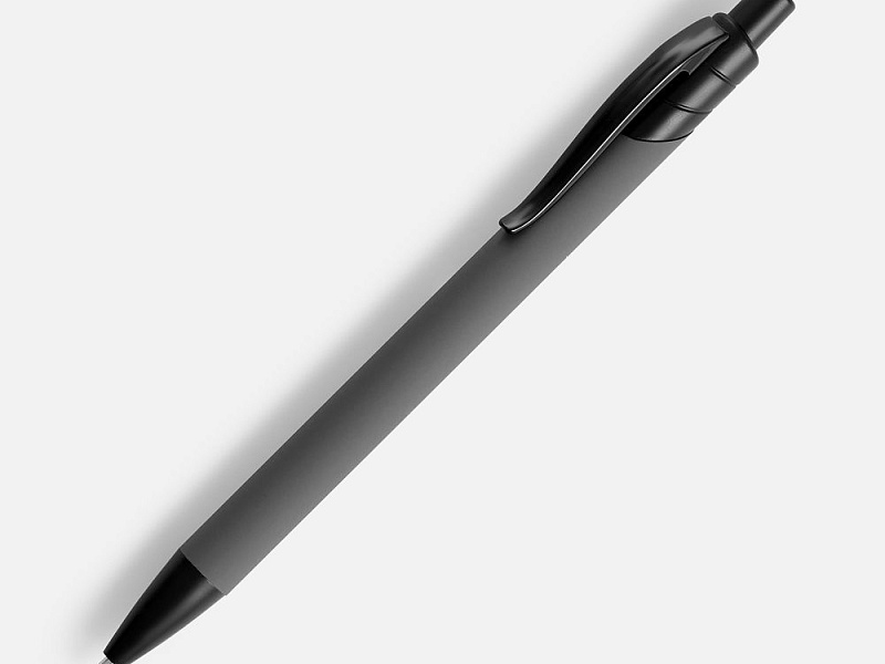 Ручка шариковая Undertone Black Soft Touch, серая