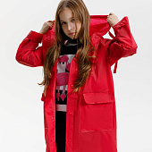 Дождевик детский RainDrop Kids, красный