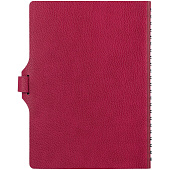 Ежедневник Strep Front на заказ, недатированный, малиновый