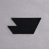 Основа Velkro S для крепления шевронов на липучке, черная