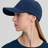 Бейсболка Kosmos, темно-синяя