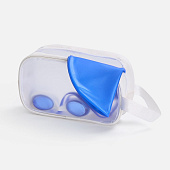 Влагостойкая косметичка Aquanko, белая