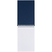 Блокнот Dali Mini в клетку, синий