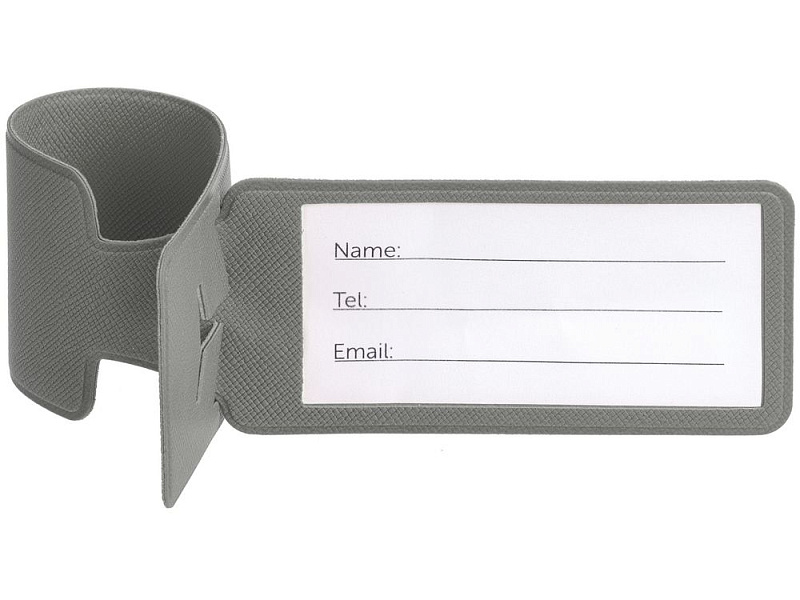 Багажная бирка Devon, серая