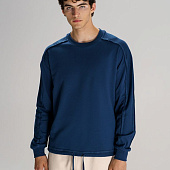 Свитшот унисекс Vozduh, темно-синий