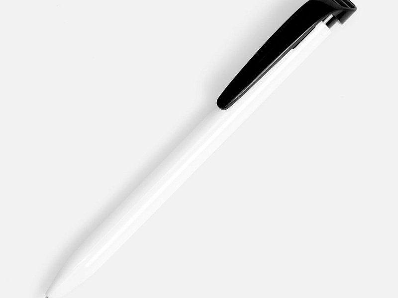 Ручка шариковая Favorite, белая с черным