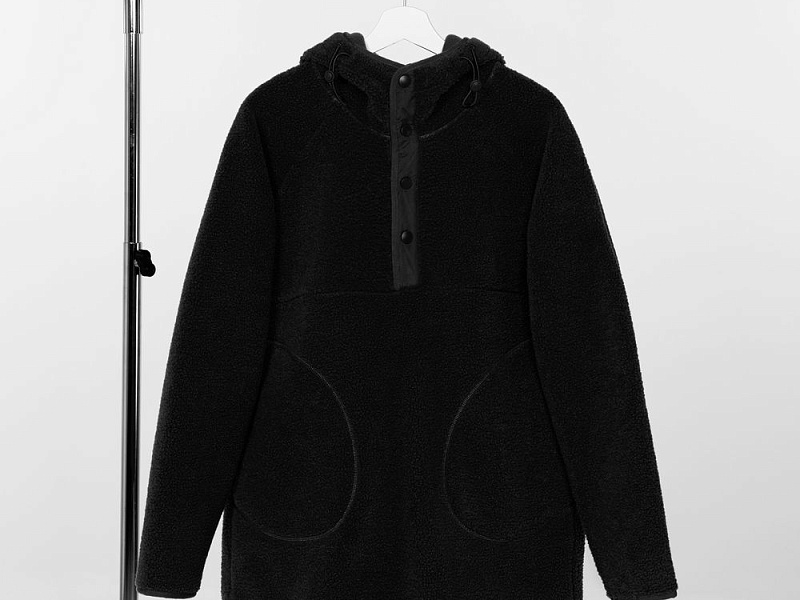 Анорак унисекс Oblako, черный