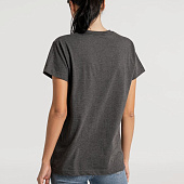 Футболка унисекс Firm Wear, черный меланж