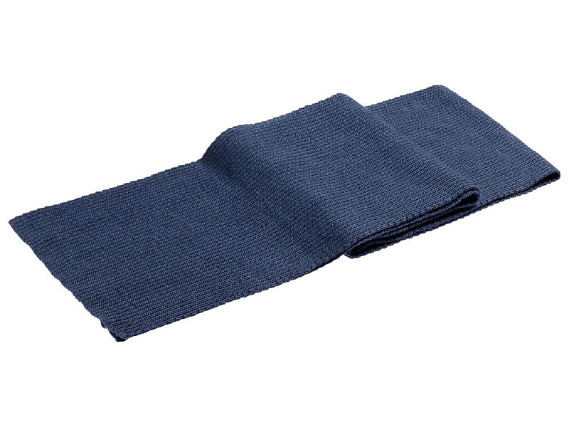 Шарф Stout, синий меланж