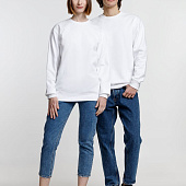 Свитшот унисекс Columbia, белый