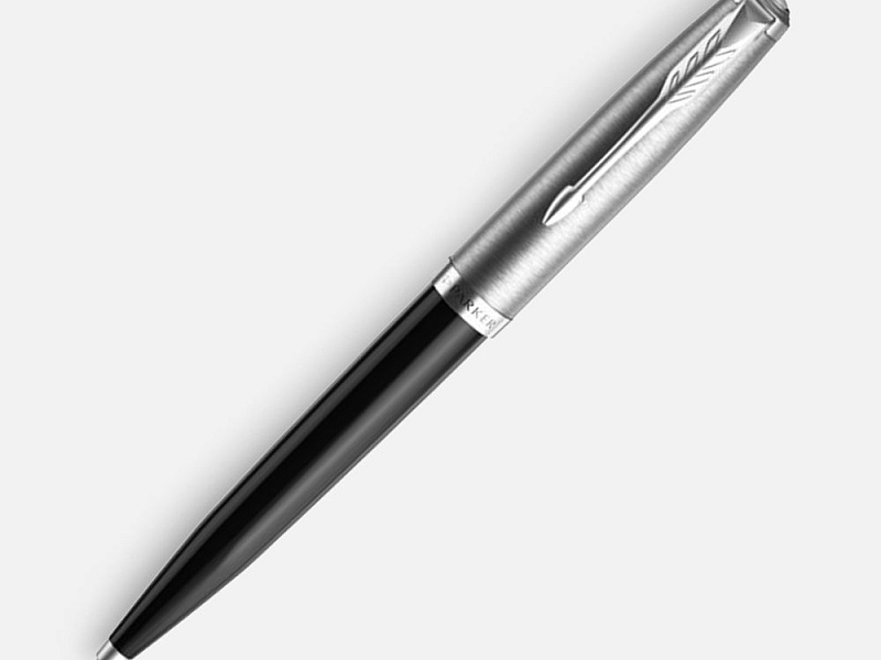 Ручка шариковая Parker 51 Black CT, черная