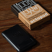 Органайзер с беспроводной зарядкой и набором адаптеров Octopod, черный