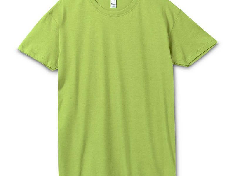 Футболка унисекс Regent 150, зеленое яблоко