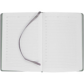 Ежедневник Spain Shall на заказ, недатированный, серый с зеленым