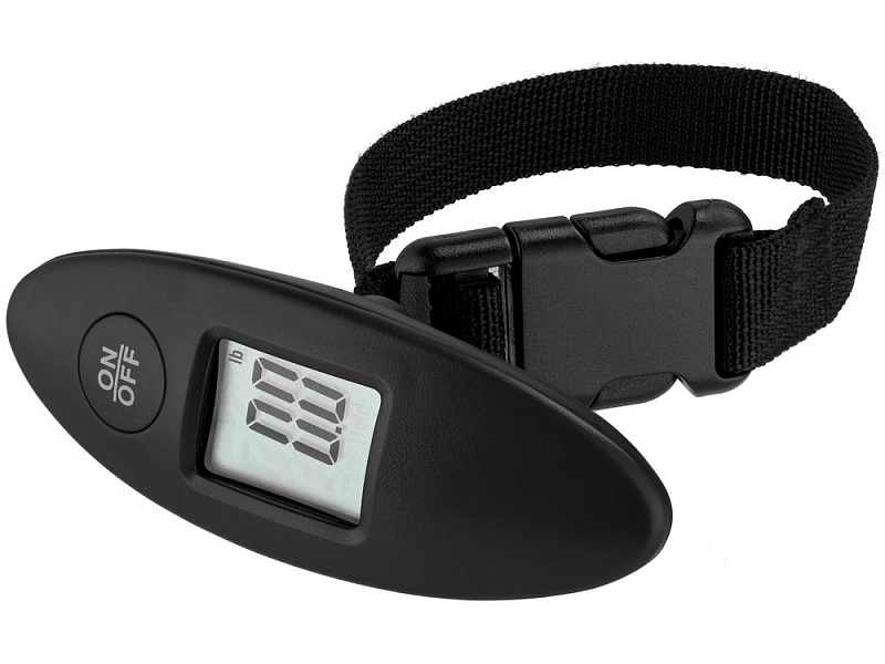 Дорожные весы Ponder, черные