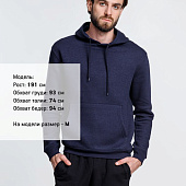 Худи унисекс Phoenix, темно-синее