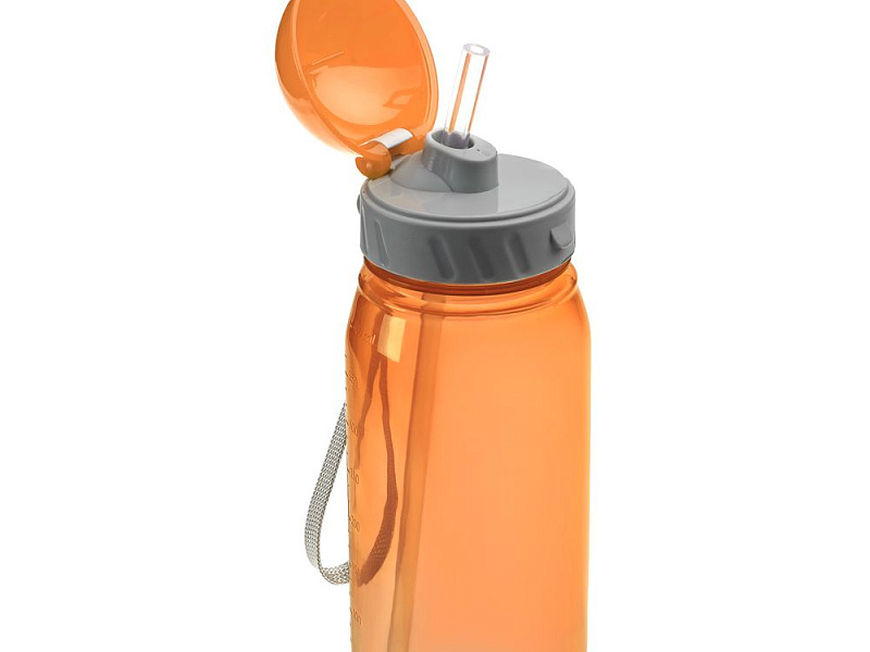 Бутылка для воды Aquarius, оранжевая