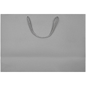 Пакет бумажный Bicolor, белый с серым