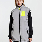 Жилет двусторонний Manifest из светоотражающей ткани, серый