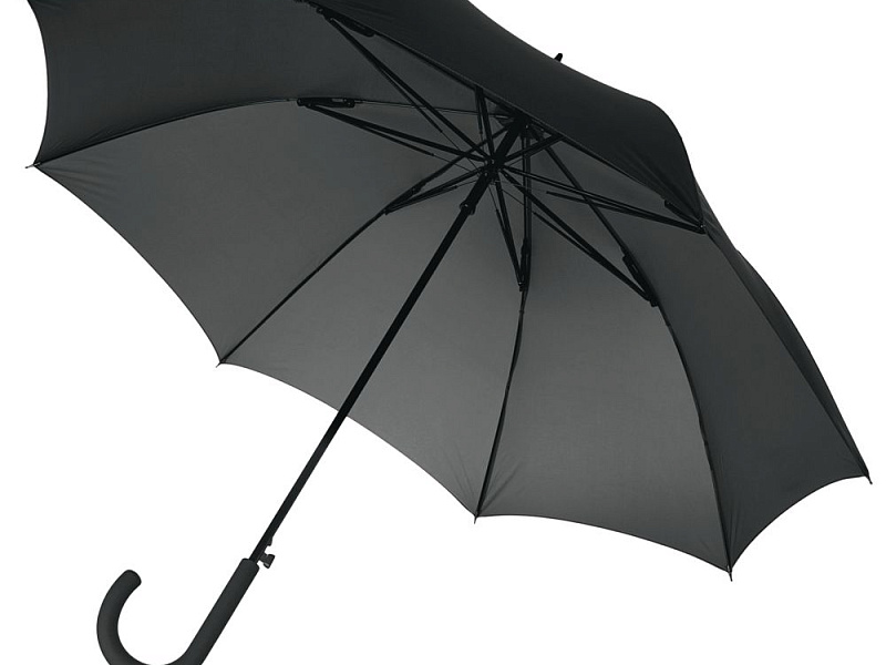 Зонт-трость Wind, черный
