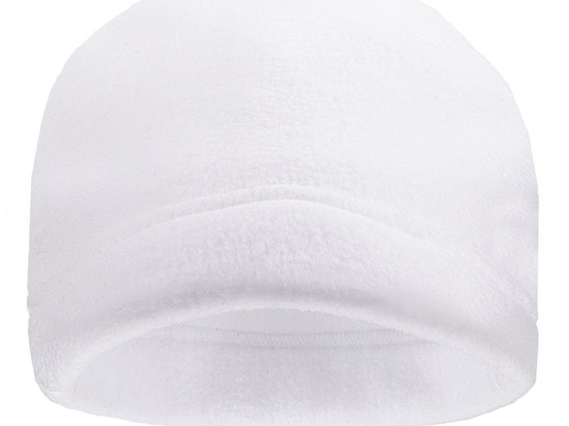 Шапка Fleecy, белая