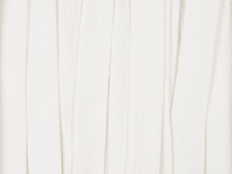 Плоский шнур Cord XL, белый, 190 см