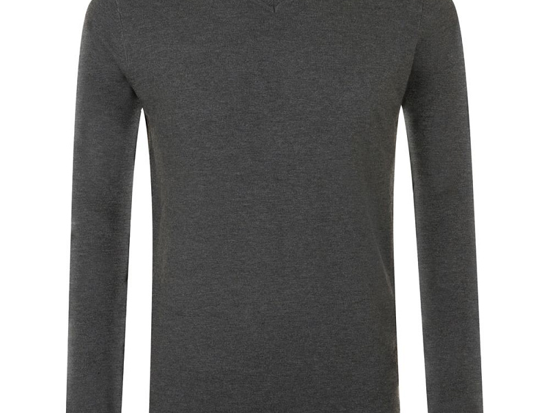Пуловер мужской Glory Men, черный меланж