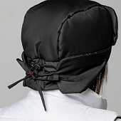 Шапка-ушанка Shelter, черная