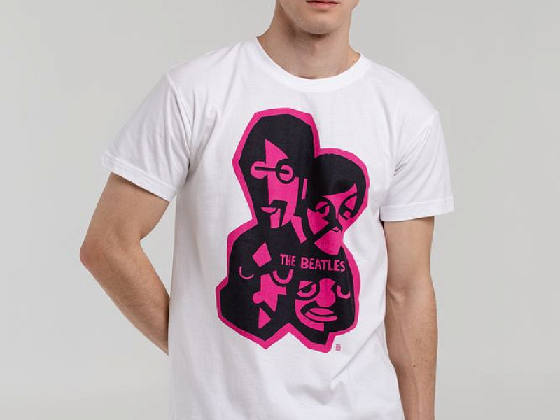 Футболка «Меламед. The Beatles», белая