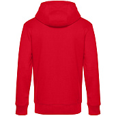 Толстовка с капюшоном унисекс King, красная